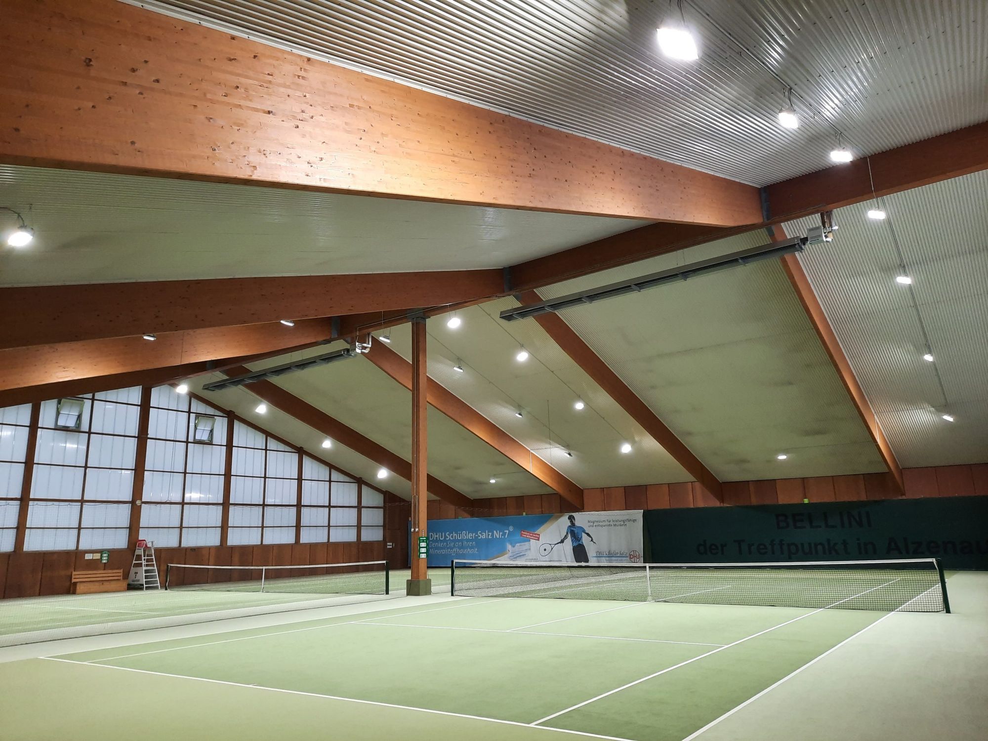 Neuerungen Tennishalle